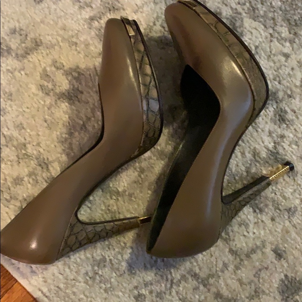 Bruno Magli slip on heels size 8